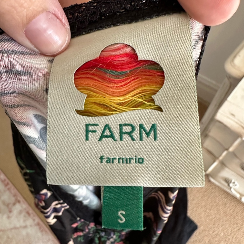 Farm Rio Ruched Long Sleeve Top - Picture 3 of 6